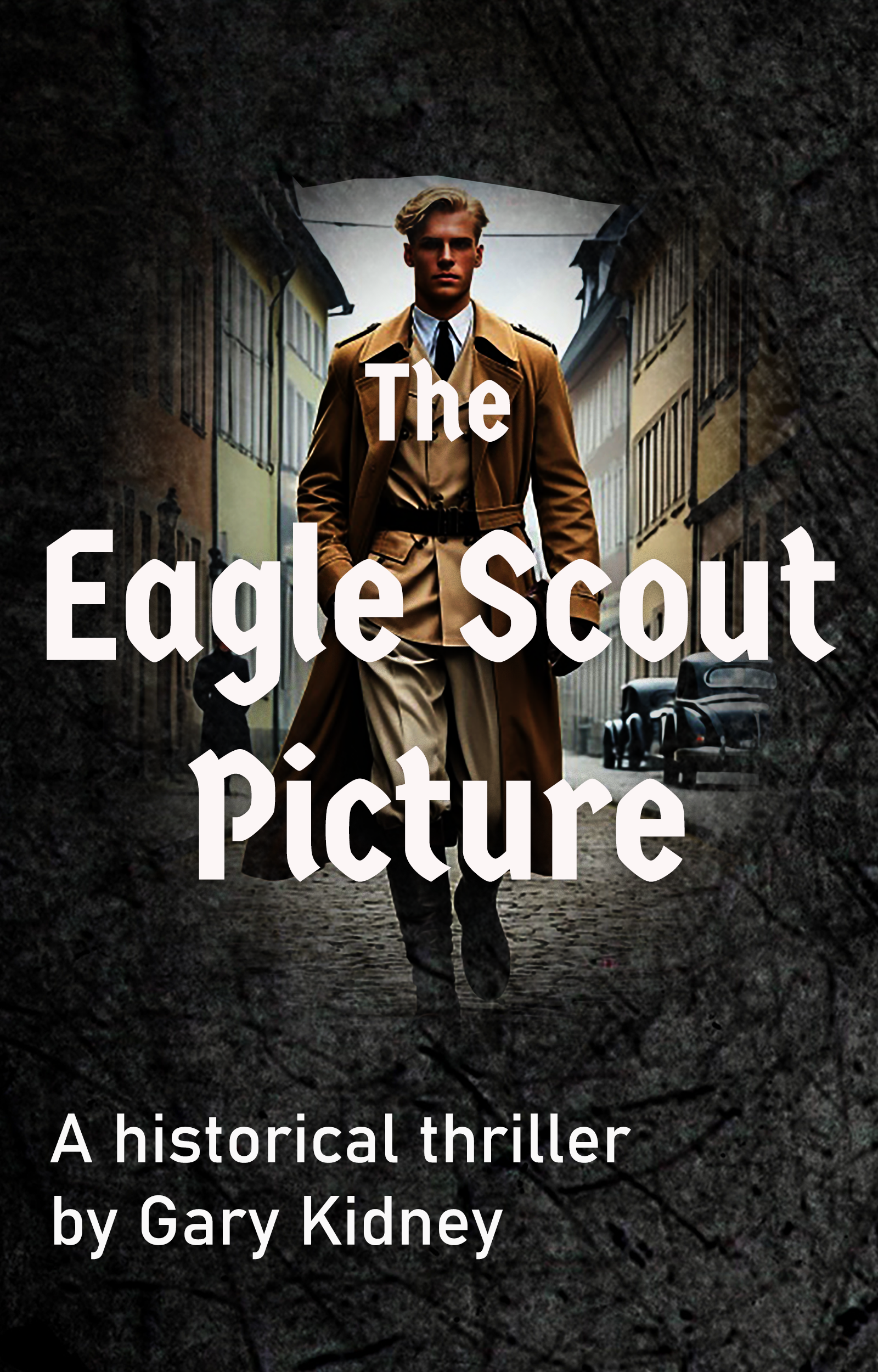 Book Cover for The Eagle Scout Picture, a historical thriller set in World War II