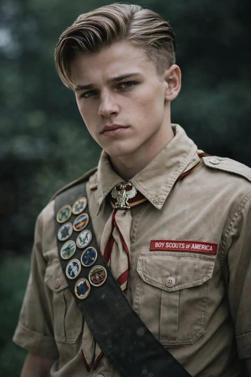Image of Fred Brown, an Eagle Scout